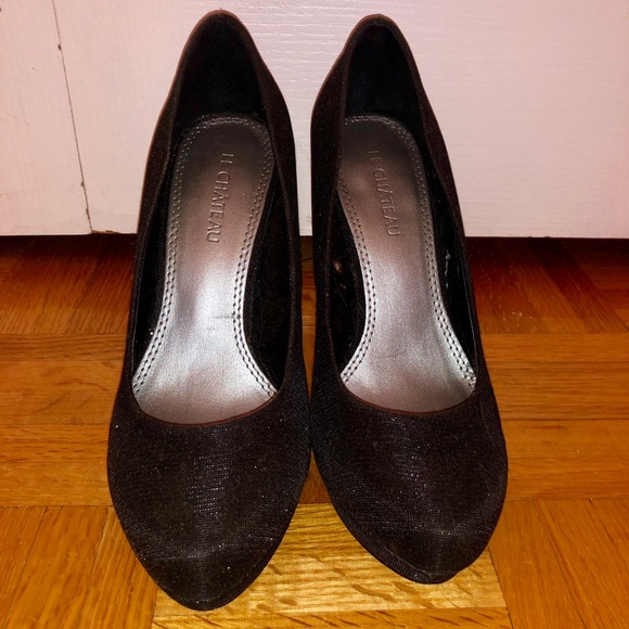 Sparkly black heels - Picture 2 of 2